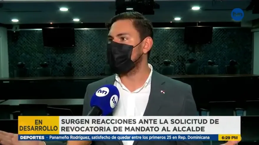 Reacciones por tema de revocatoria de mandato del alcalde Fábrega