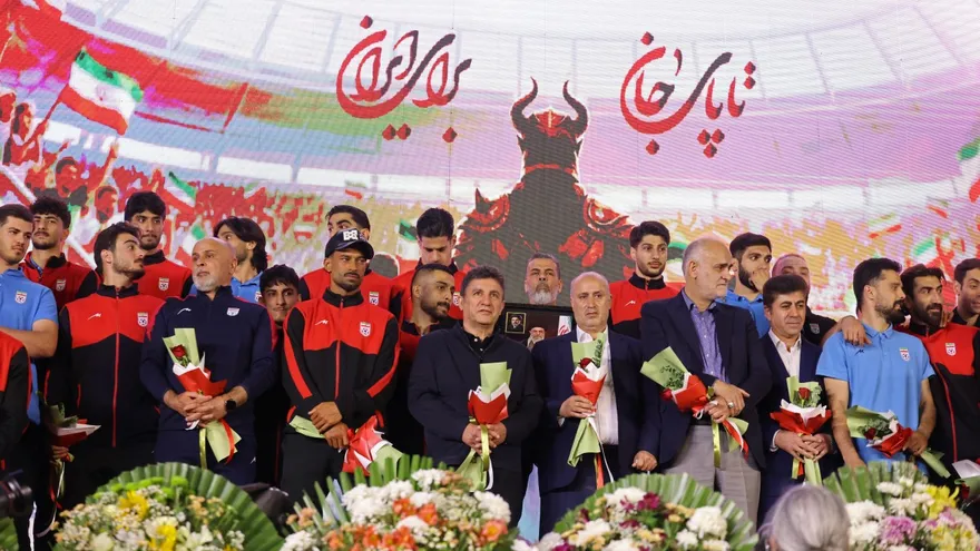 Integrantes de la Selección de Irán