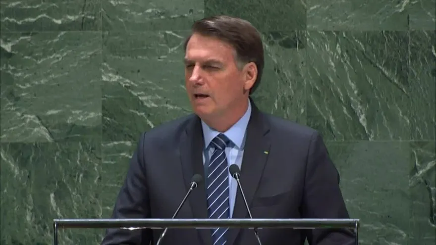 Bolsonaro niega en la ONU que Amazonía sea "patrimonio de la humanidad"