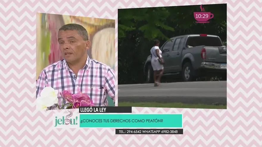 Conoces tus derechos como peatón