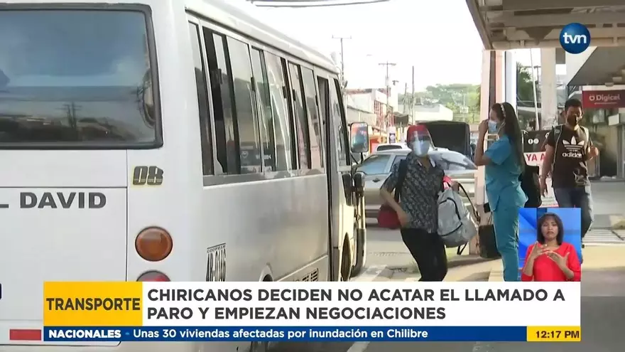 Transportistas de Chiriquí no acudieron a paro