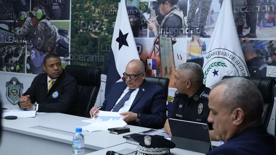 Autoridades buscan estregias para reforzar la seguridad en el distrito de Colón.