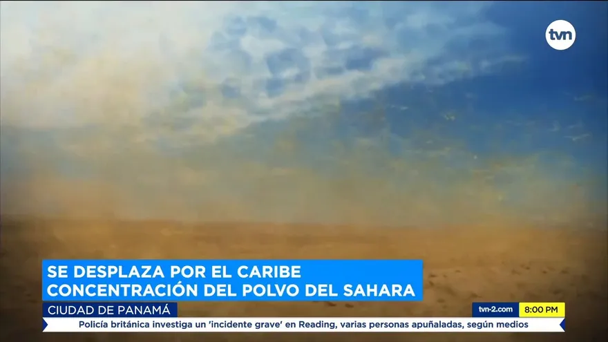 Se desplaza por el Caribe concentración del Polvo del Sahara