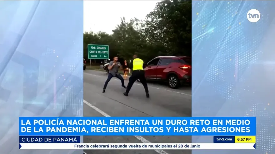 Policía Nacional enfrenta un duro reto en medio la pandemia