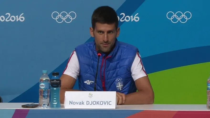 Novak Djokovic reiteró que el oro olímpico es su objetivo en Río