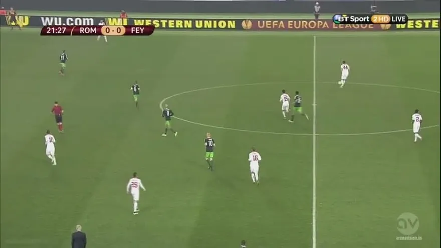 Roma vs Feyenoord - Europa League