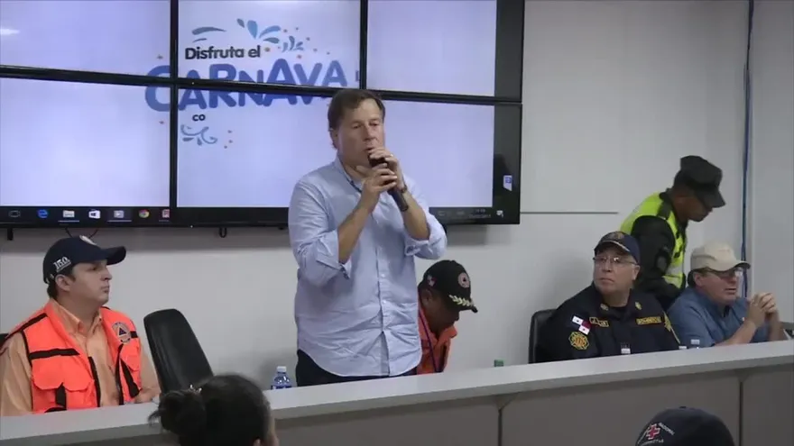 Presidente Varela supervisa operativo de carnaval de la FTC