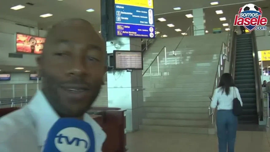 Salida de DT Wanchope de Panamá, fuertemente custodiado