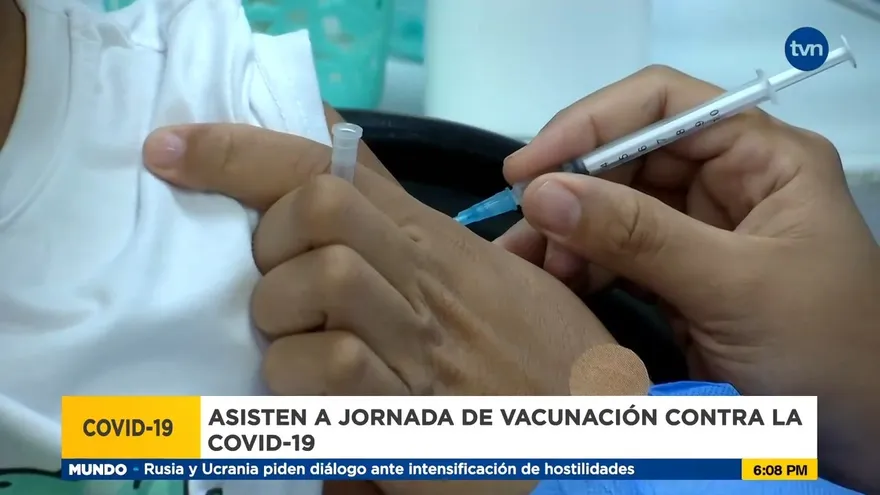 Gran afluencia en jornada de vacunación