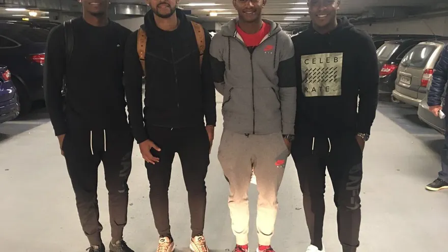 Primeros legionarios de Panamá en llegar a Dinamarca