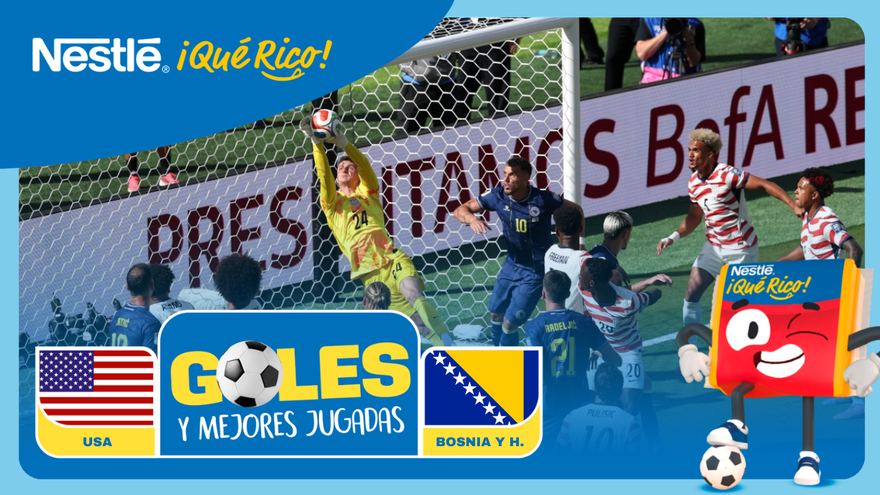 Mundial 2026 | Estados Unidos 2-0 Bosnia y Herzegovina Todos los Goles duelo de dieciseisavos de final