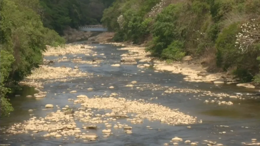 Fuentes del agua afectadas por el bajón en las lluvias.