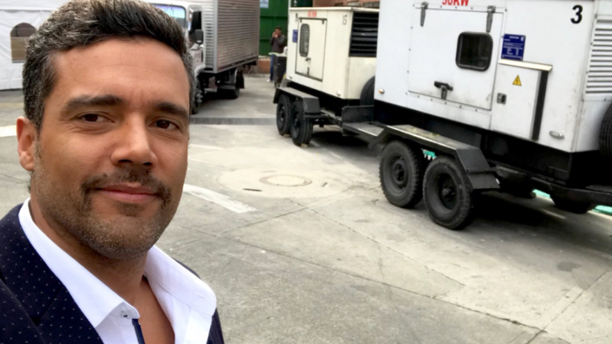 Alejandro García, actor colombiano.