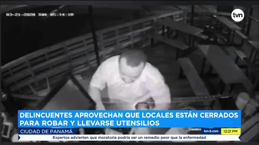 Delincuentes aprovechan para hurtar en locales comerciales cerrados