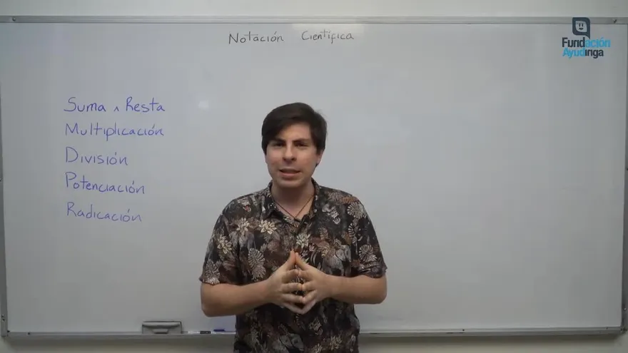 Ayudinga Física 10° - Operaciones con Notación Científica