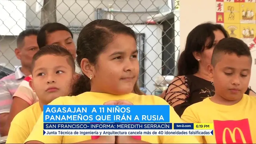 Agasajan a los 11 niños panameños que saldrán con La Sele en Rusia