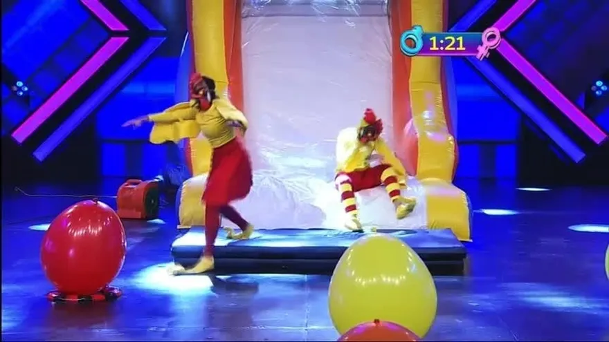 ¡Reventadera de globos con la Gallinita Ciega!