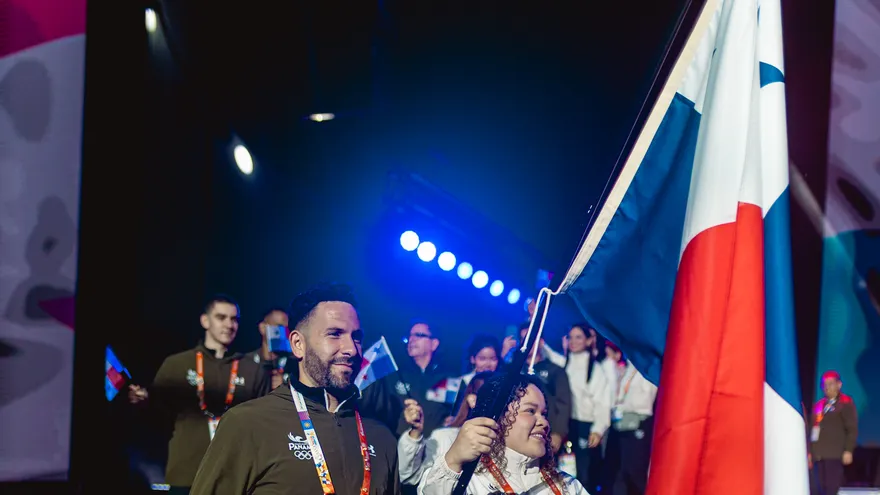Delegación de Panamá desfila en la ceremonia inaugural de los XX Juegos Bolivarianos Ayacucho - Lima 2025
