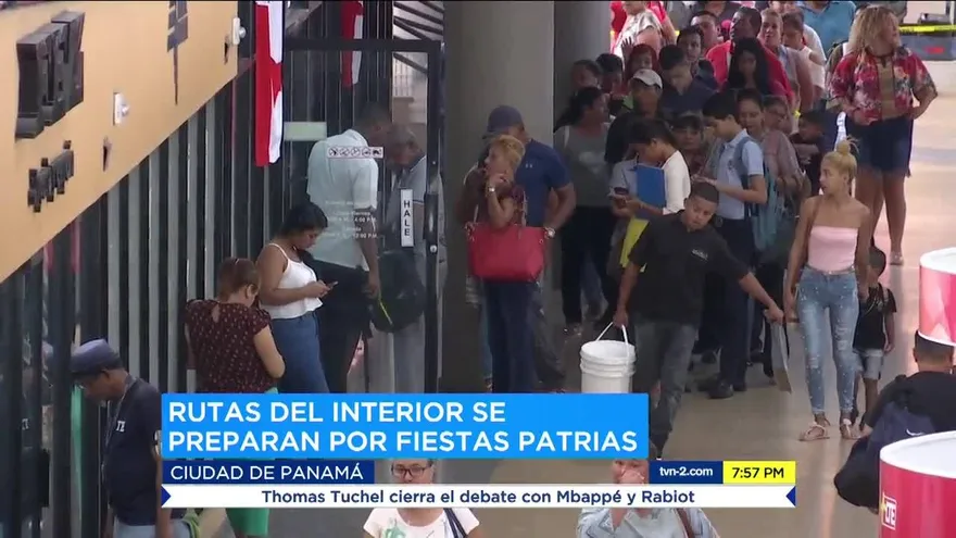 Terminal de Transporte preparada para aumento en número de viajeros por fiestas patrias
