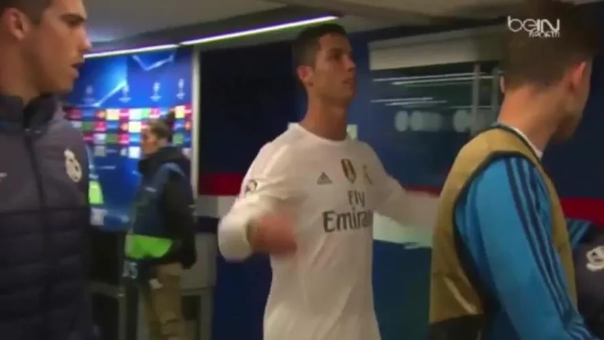 Mira aquí, CR7 se molestó por tener que pasar al antidopaje