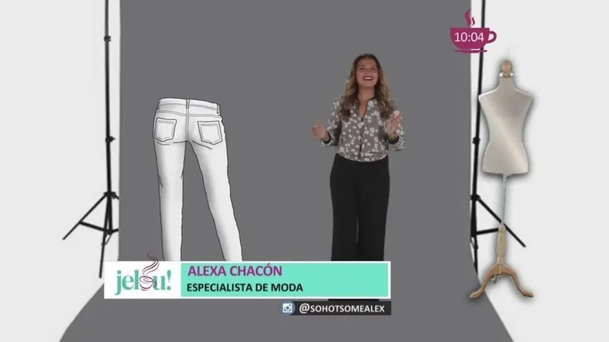 Reinventando un clásico pantalón blanco