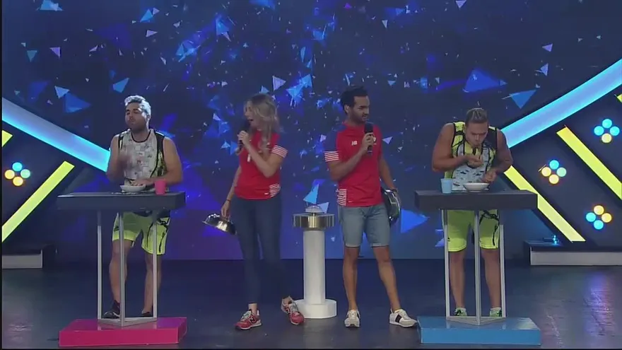 El pulsador enfrentó y puso cara a cara a los retadores