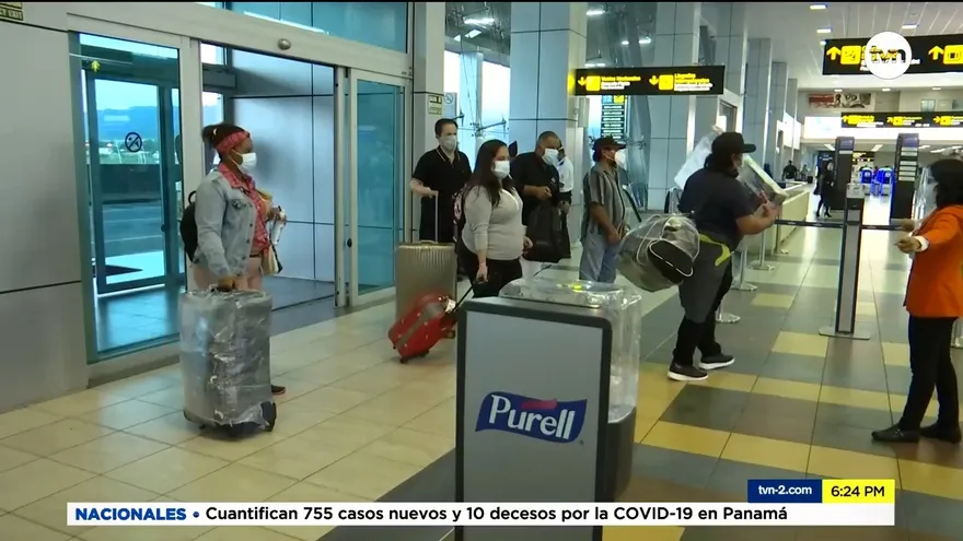 Aumenta el número de viajeros en el Aeropuerto Internacional de Tocumen.
