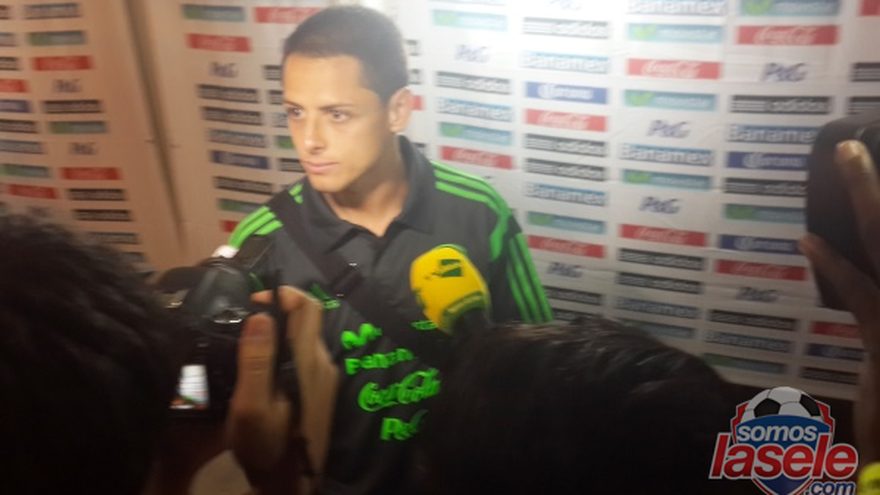 'Chicharito' no piensa en récord personales, sino en Panamá