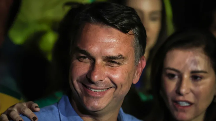 Flávio Bolsonaro, hijo del expresidente Jair Bolsonaro