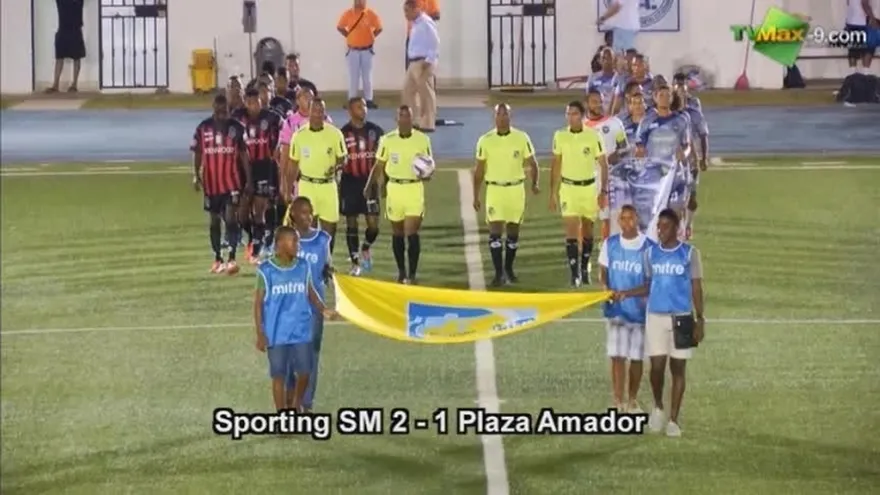 Resumen Sporting SM  2-1 Plaza Amador