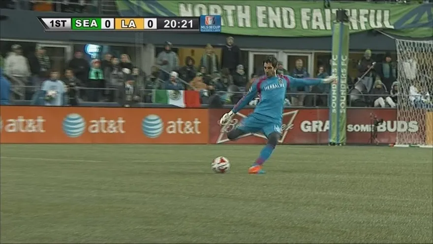 Penedo a la Final de la MLS, Seattle 2-1 LA Galaxy