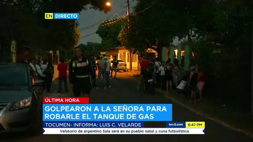 Delincuente asesina a una mujer en Tocumen, intentaba robar un tanque de gas