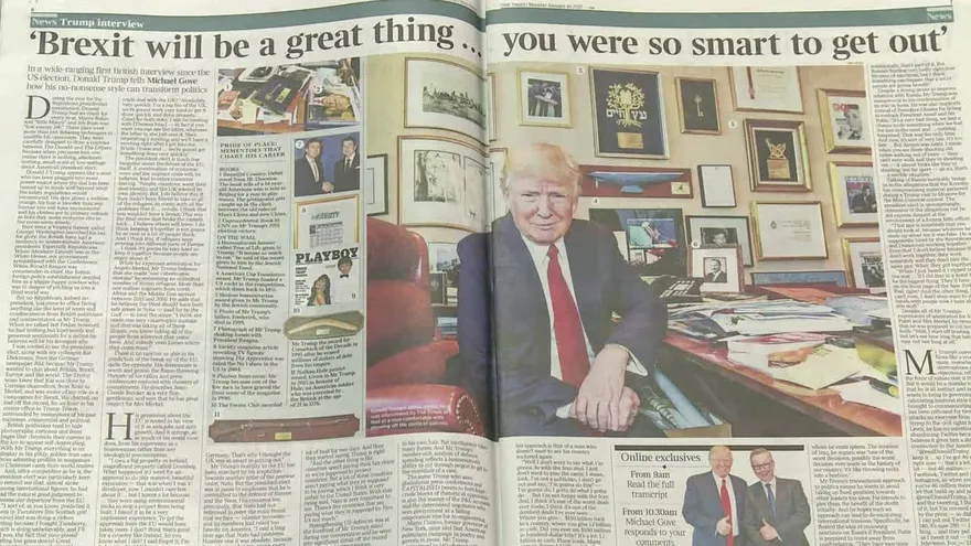 Revuelo en Europa por línea de la política exterior de Trump