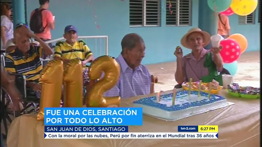 Abuelo de 112 años celebra su cumpleaños en Veraguas