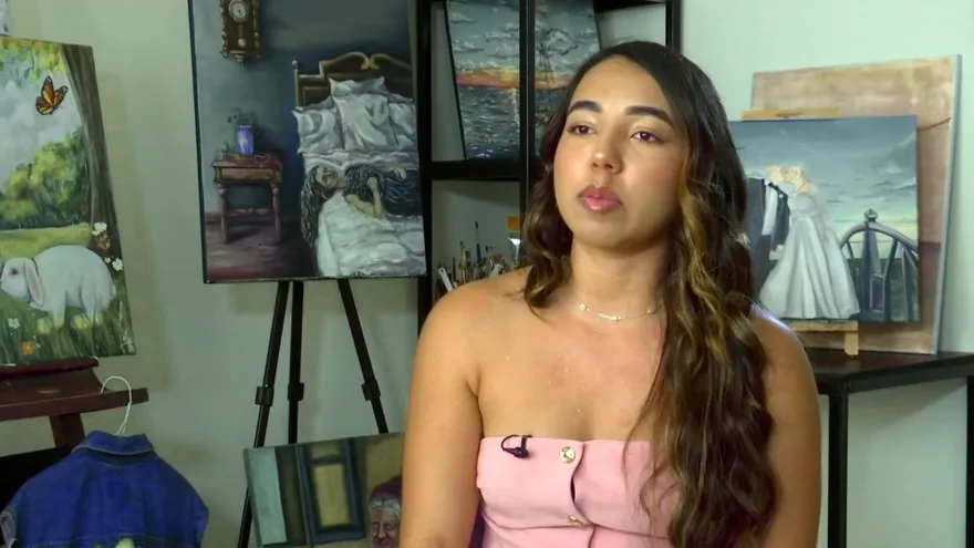 María Sofía Samaniego, artista panameña.