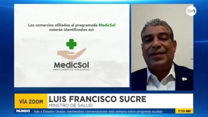 Ministro Sucre detalla funcionamiento de MedicSol