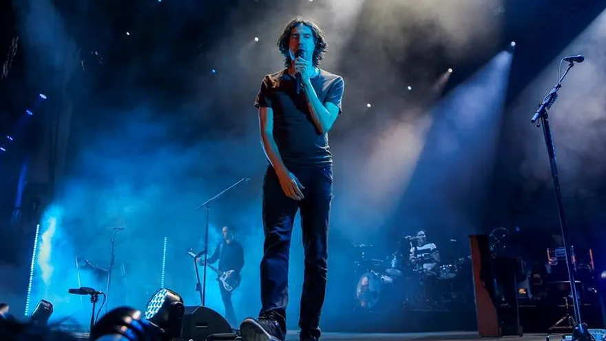 En la imagen, el cantante Gary Lightbody de la banda Snow Patrol.