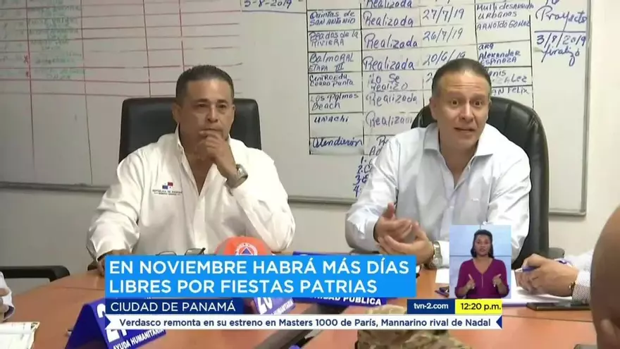 Preparan operativos de seguridad por fiestas patrias en Chiriquí