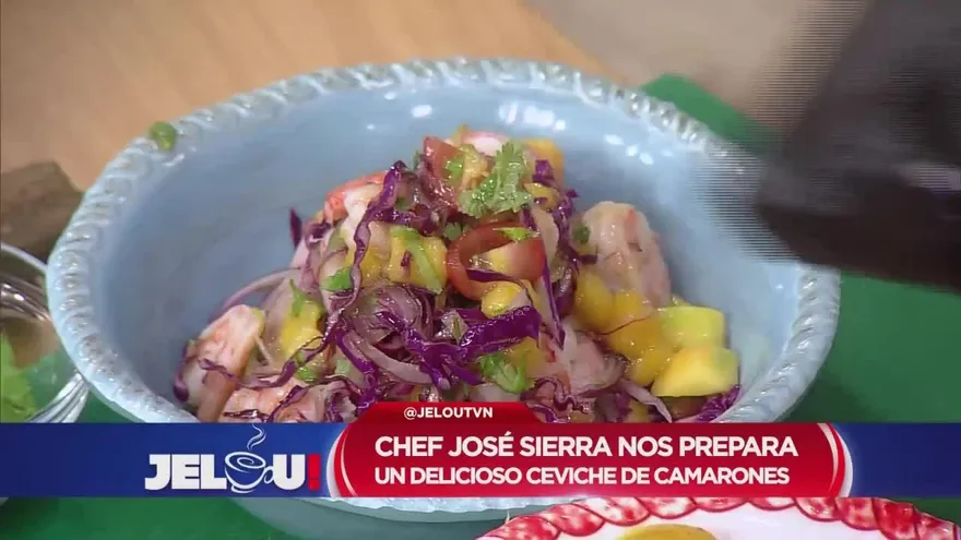 Chef José Sierra nos prepara un delicioso ceviche de camarones