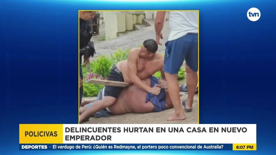 Residentes de Nuevo Emperador amarran a delincuentes