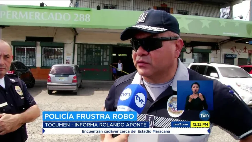 La Policía Nacional frustró un robo en un supermercado en Tocumen
