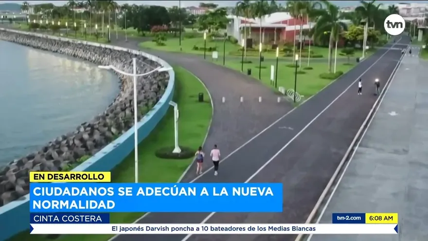 Ciudadanas usan su día de salida para realizar ejercicios