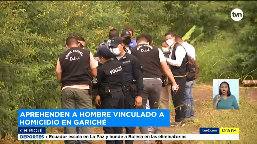 Aprehenden a sospechoso de homicidio en Chiriquí