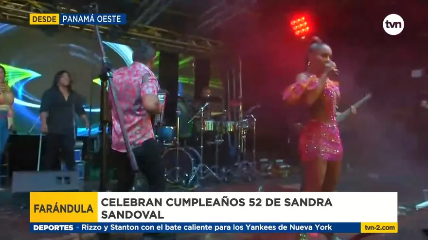 Sandra celebra su cumpleaños con sus seguidores