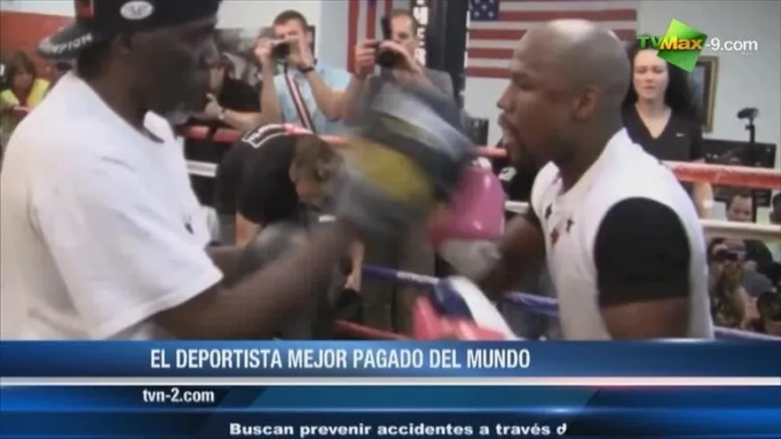 Floyd Mayweather es el deportista mejor pagado del mundo