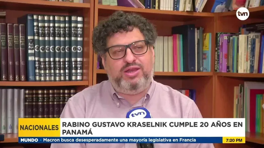 Rabino Gustavo Kraselnik cumple 20 años en Panamá