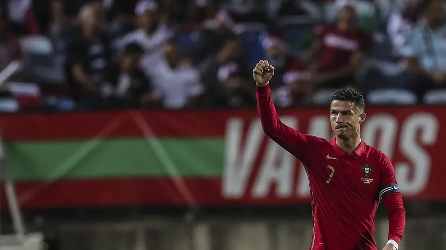 Cristiano Ronaldo con la selección de Portugal