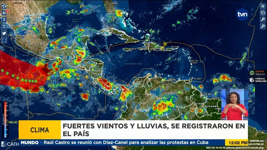 Fuertes vientos causan estragos en la provincia de Panamá