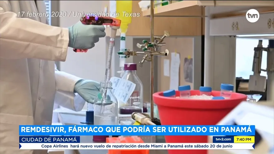Remdesivir, fármaco que podría ser utilizado en Panamá