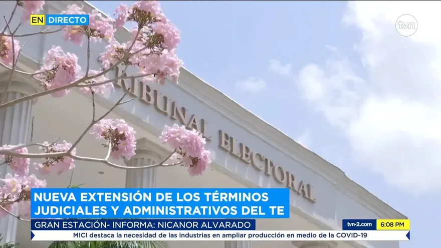Tribunal Electoral anuncia nueva extensión de los términos judiciales y administrativos